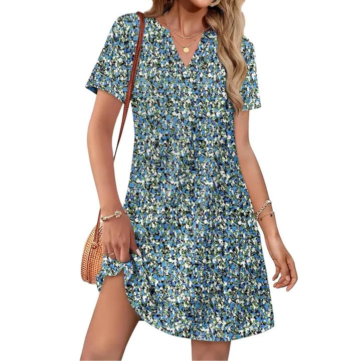 1-Blue Floral