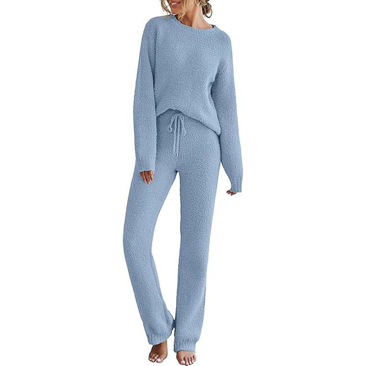 ANGEL™ - Women's Cozy Pajama Set Fuzzy Fleece 2-Piece Lounge Sweater for Winter