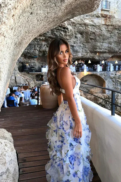 Shanna | Elegantna haljina s volanima