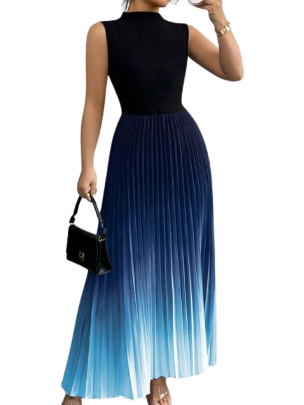 YZA™ – Elegant Ombre Sleeveless Evening Dress – Chelsea Boutique