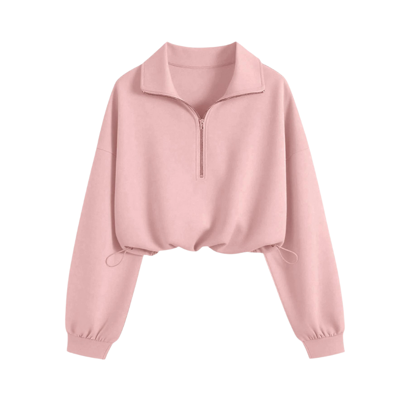 HARRIET™ – Casual Half Zip Pullover