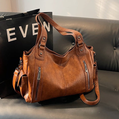 RAE™ - Klasická kožená kabelka