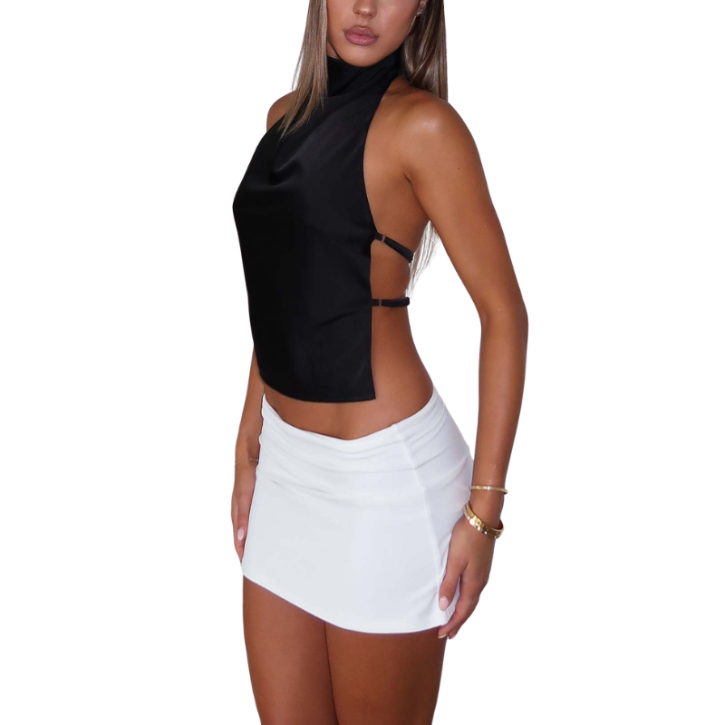 CHINIE™ – Elegantna bluza bez rukava s ovratnikom