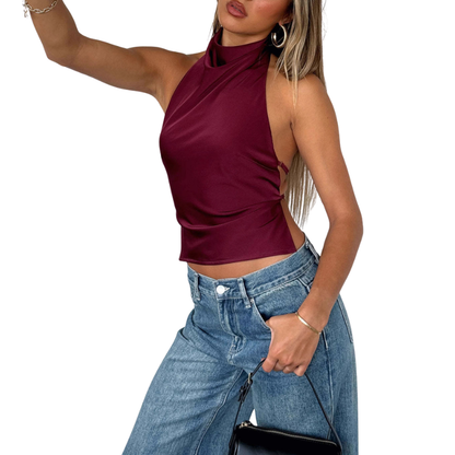 CHINIE™ – Elegantna bluza bez rukava s ovratnikom