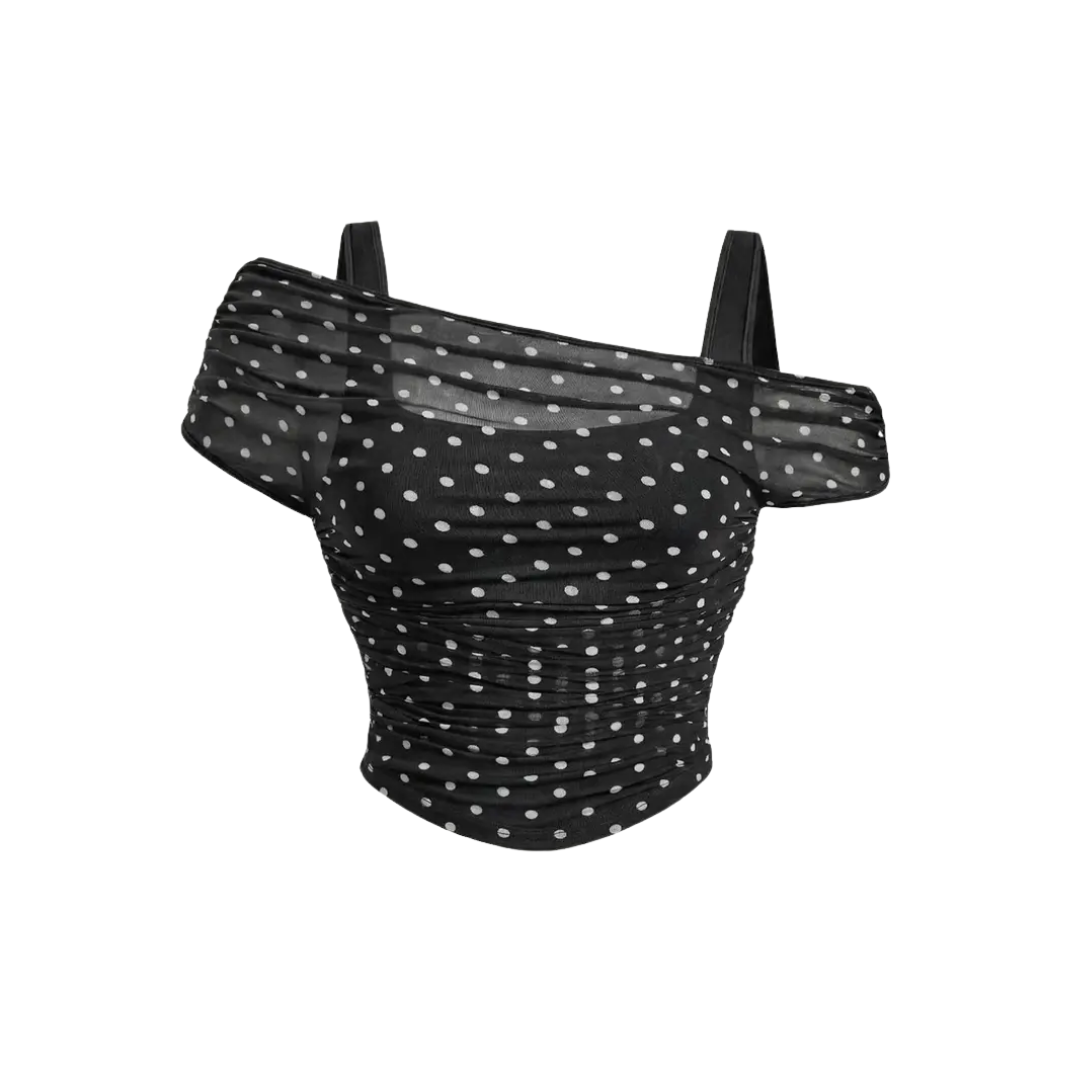 Black And White Polka Dots