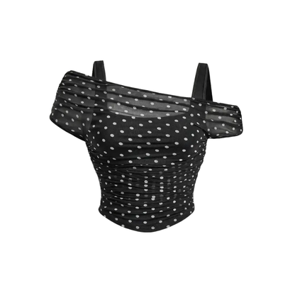 Black And White Polka Dots