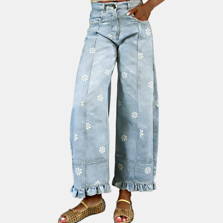 Light Blue Floral