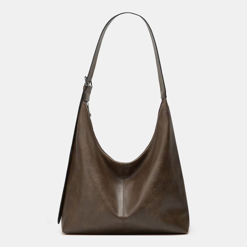DESIREE™ - Women’s Solid Color PU Leather Shoulder Bag Versatile Daily Shopping & Work Bag
