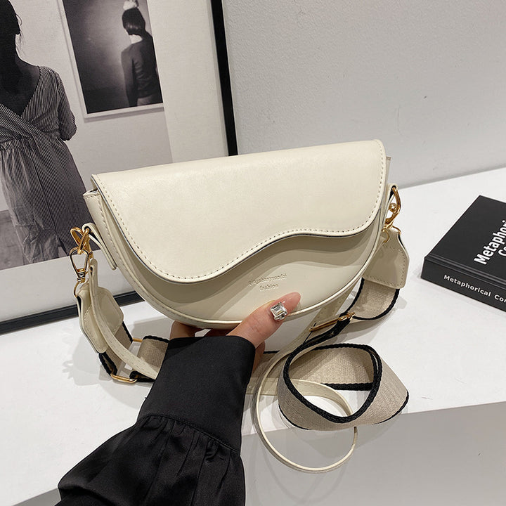 GABI™ - Simple Small Satchel Bag Versatile Flip Cover Crossbody Shoulder Bag