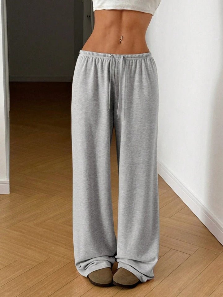 QOVELA™ - Casual Adjustable String Wide Leg Pants