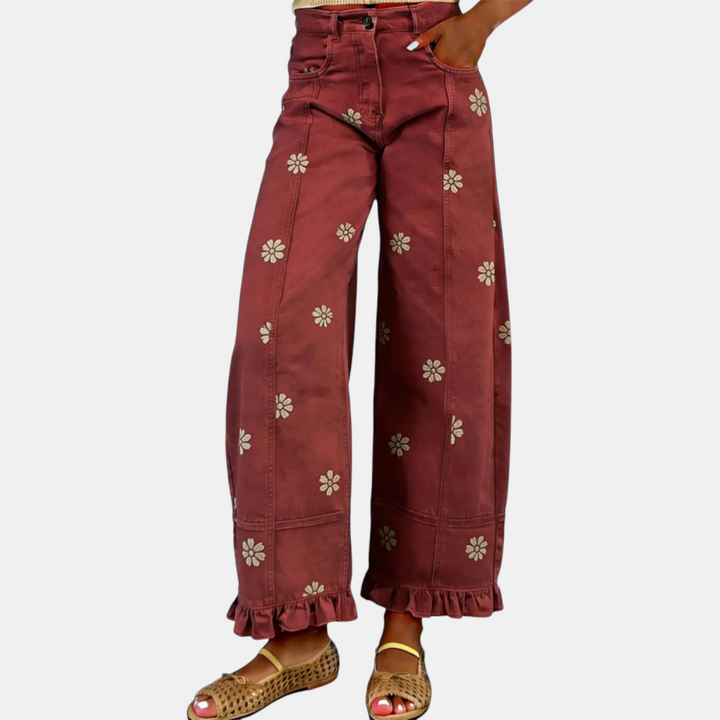 Rose Red Floral
