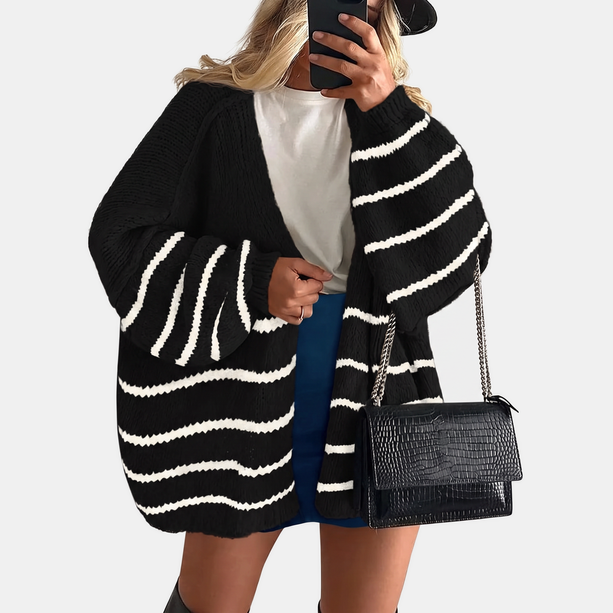 Striped Black