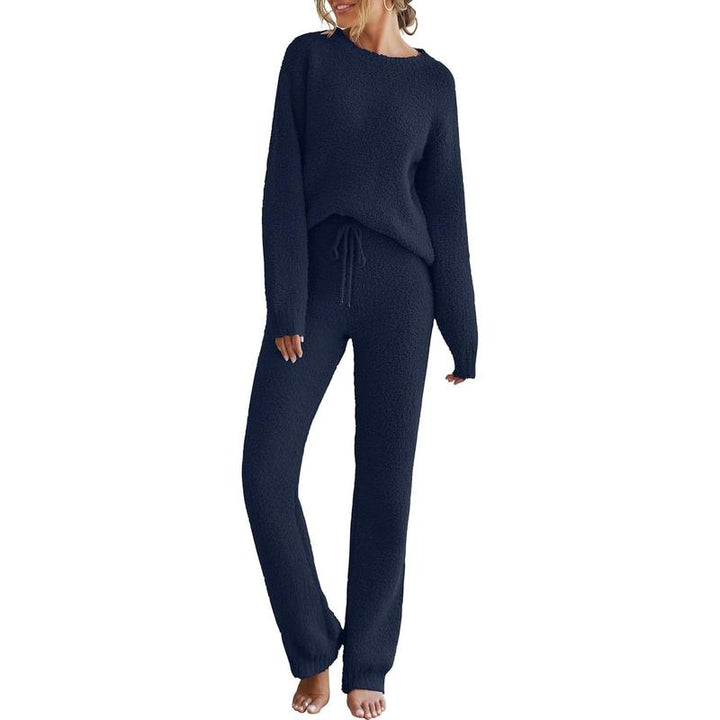 ANGEL™ - Women's Cozy Pajama Set Fuzzy Fleece 2-Piece Lounge Sweater for Winter