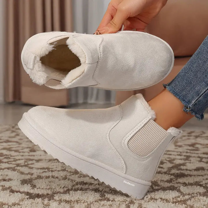 AVELINA™ - Women's Thick-Soled Winter Snow Boots Casual Ankle Boots