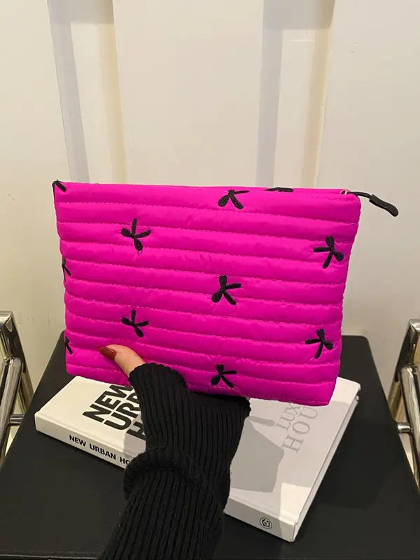 EMILY™ - Large Capacity Quilted Pouch Durable Zipper Travel Storage Bag