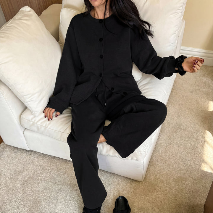 MAISIE™ - Relaxed Button-Up Two-Piece Set