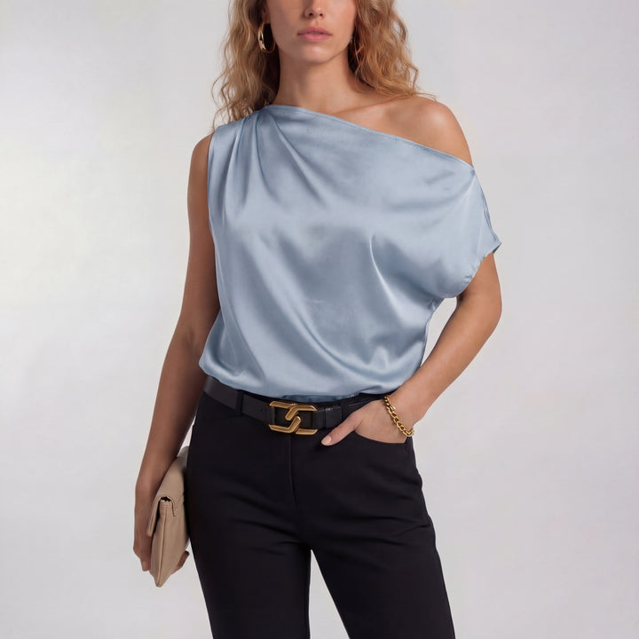 CAMILLA™ – Chic Casual One Shoulder Blouse